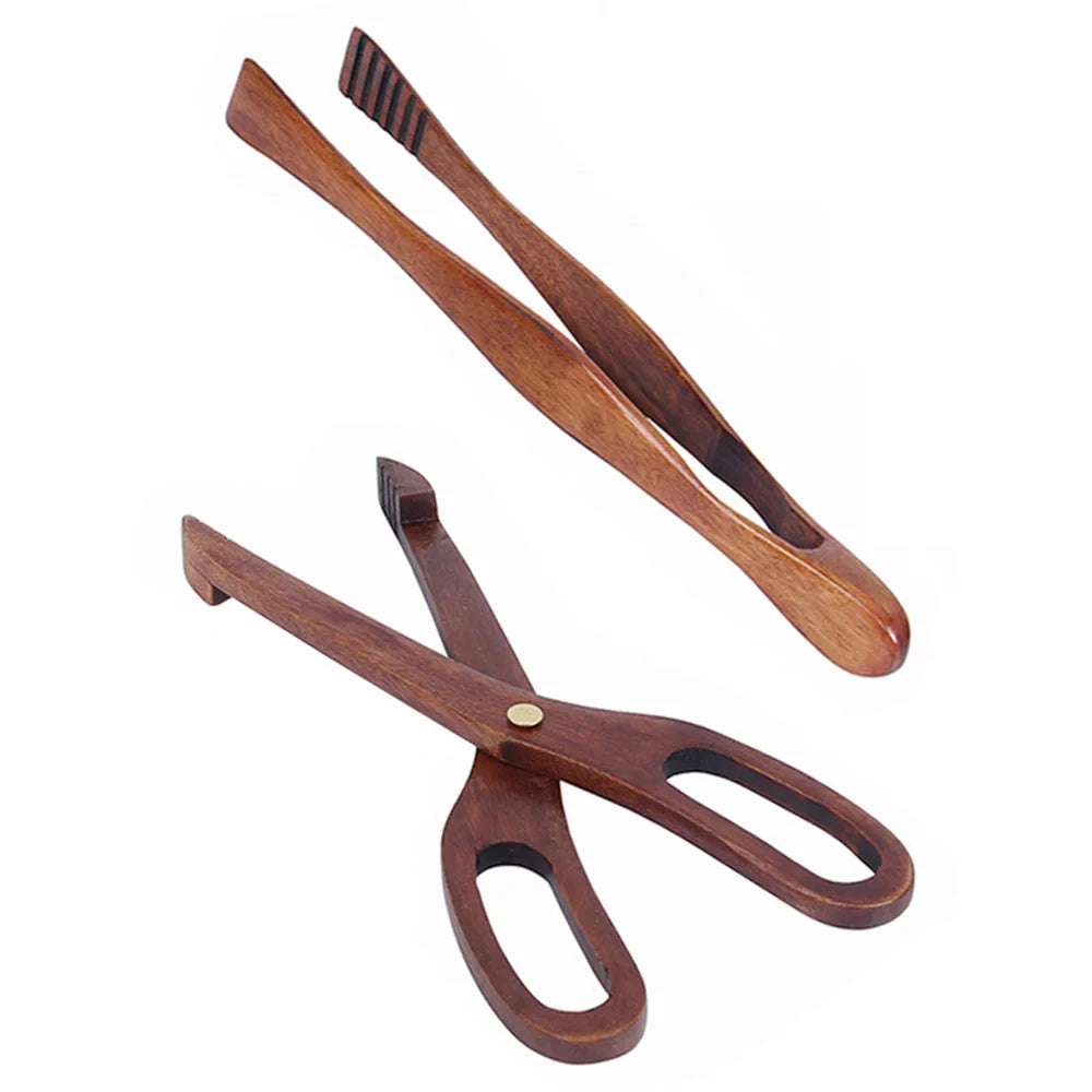 1-5pcs Slotted Spurtle Spatula Sets for Stirring  Natural Teak Kitchen Utensil Set Heat Resistant Non Stick Wood Cookware