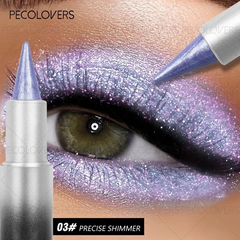 Pointed Eye Shadow,  Waterproof, High-color Rendering, Suitable for Holiday and Daily Use, Eye Cosmetics