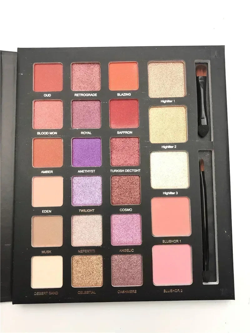 Eyeshadow Palette Nude Makeup Glitter Smoky Hudas Eye Shadow Powder NEW 2025 Hudas Beauty MAKE UP KIT 23 colors Matte Shimmer