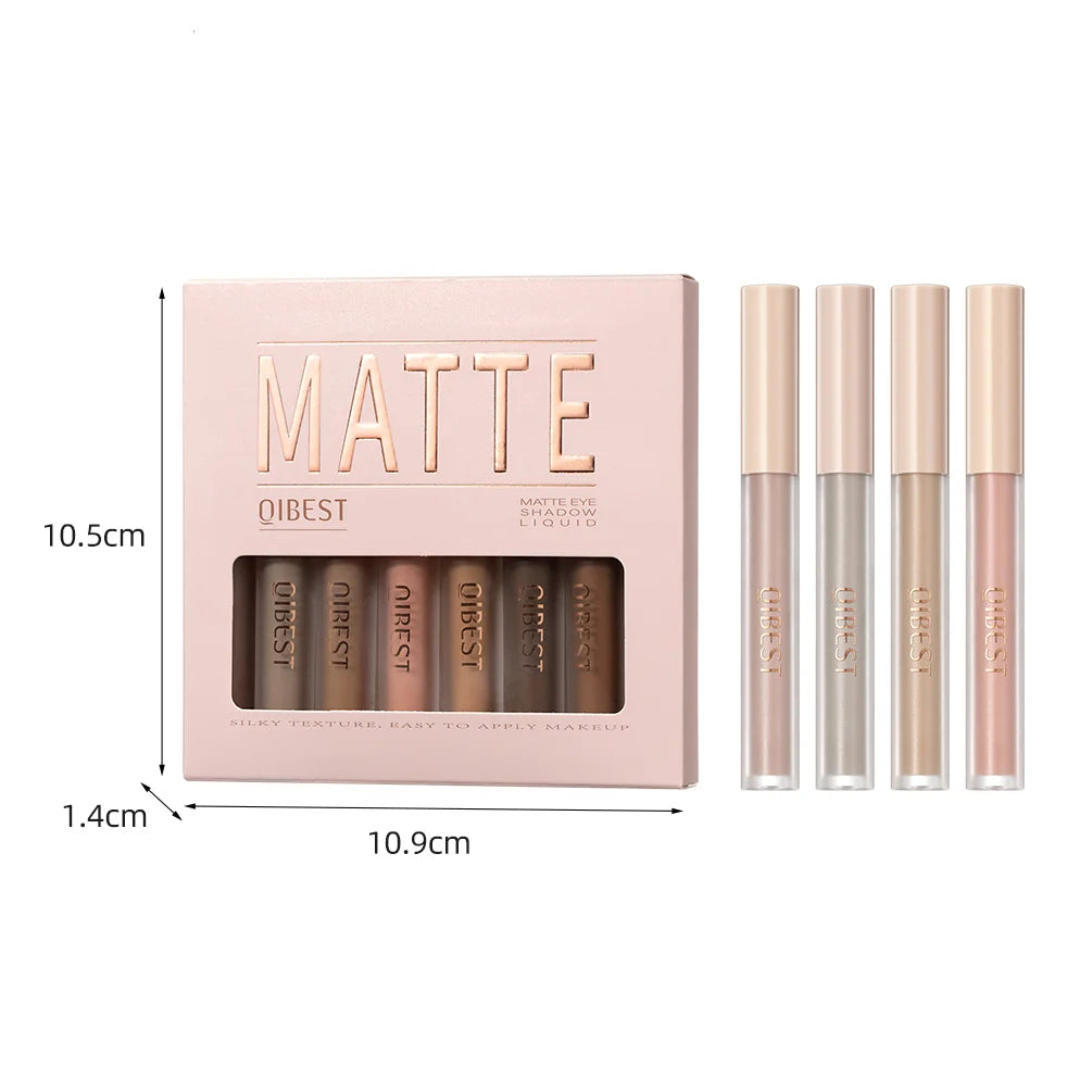 8-color eye shadow suit, durable and easy to apply, waterproof and not easy to smudge, suitable for creating stunning eye makeup