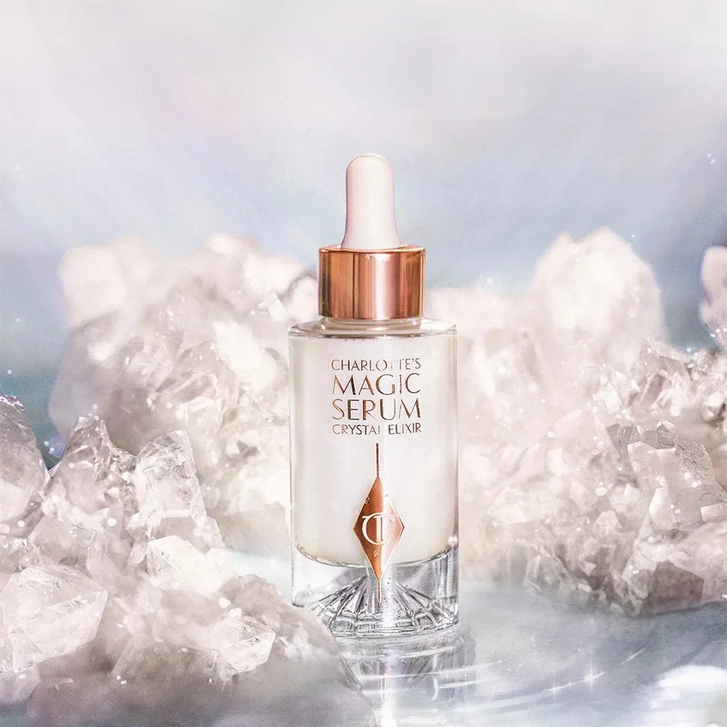 Charlotte Tilbury Beauty Magic Serum Hydrate Brighten Pre Makeup Highlighter Liquid Highlight Air Cushion Pen Gold Tube Lipstick