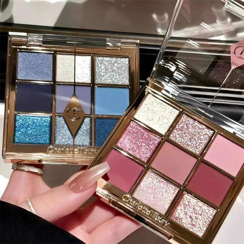 Fashion Hot Sale Charlotte Tilbury Brand Makeup 9 Colors Eye Shadow Disc 9g Nature Easy To Color Foundation Eyeshadow Cosmetics