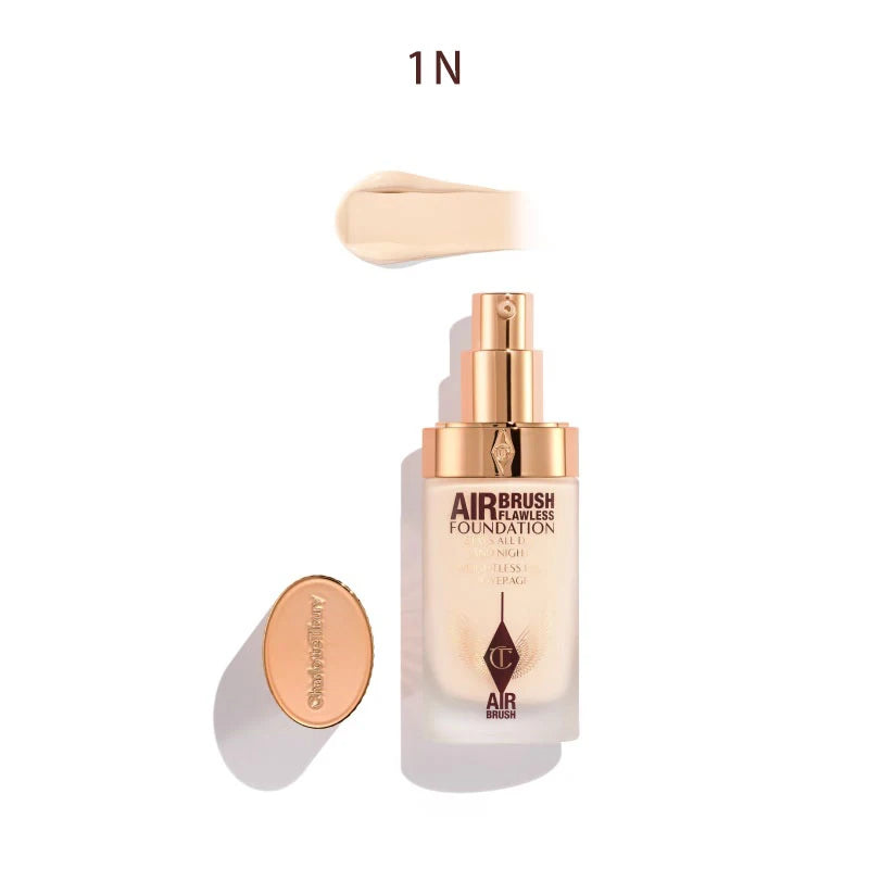 CT Liquid Foundation Lightweight watery texture Concealer Blend Oil Skin Lasting Oil Control Base Makeup Natural Face Cosmetics