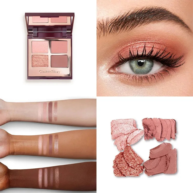 Charlotte Tilbury Hollywood Flawless Liquid Highlighter Moisturises Skin Luxury Palette Satin-matte Shimmer Metallic Finishes