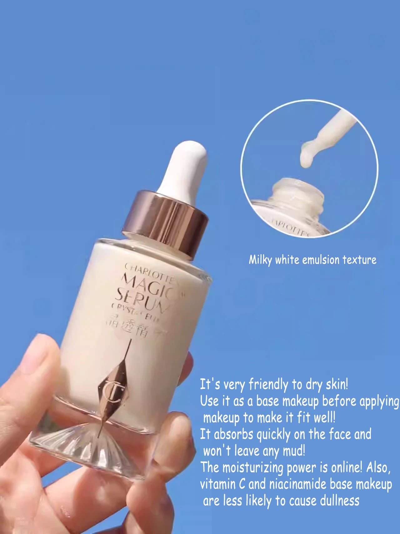 CT Skincare Collagen Facial Care Essential Oil Crystal Penetrating Essence Lotion Reverse Method Diamond Penetrating Essence