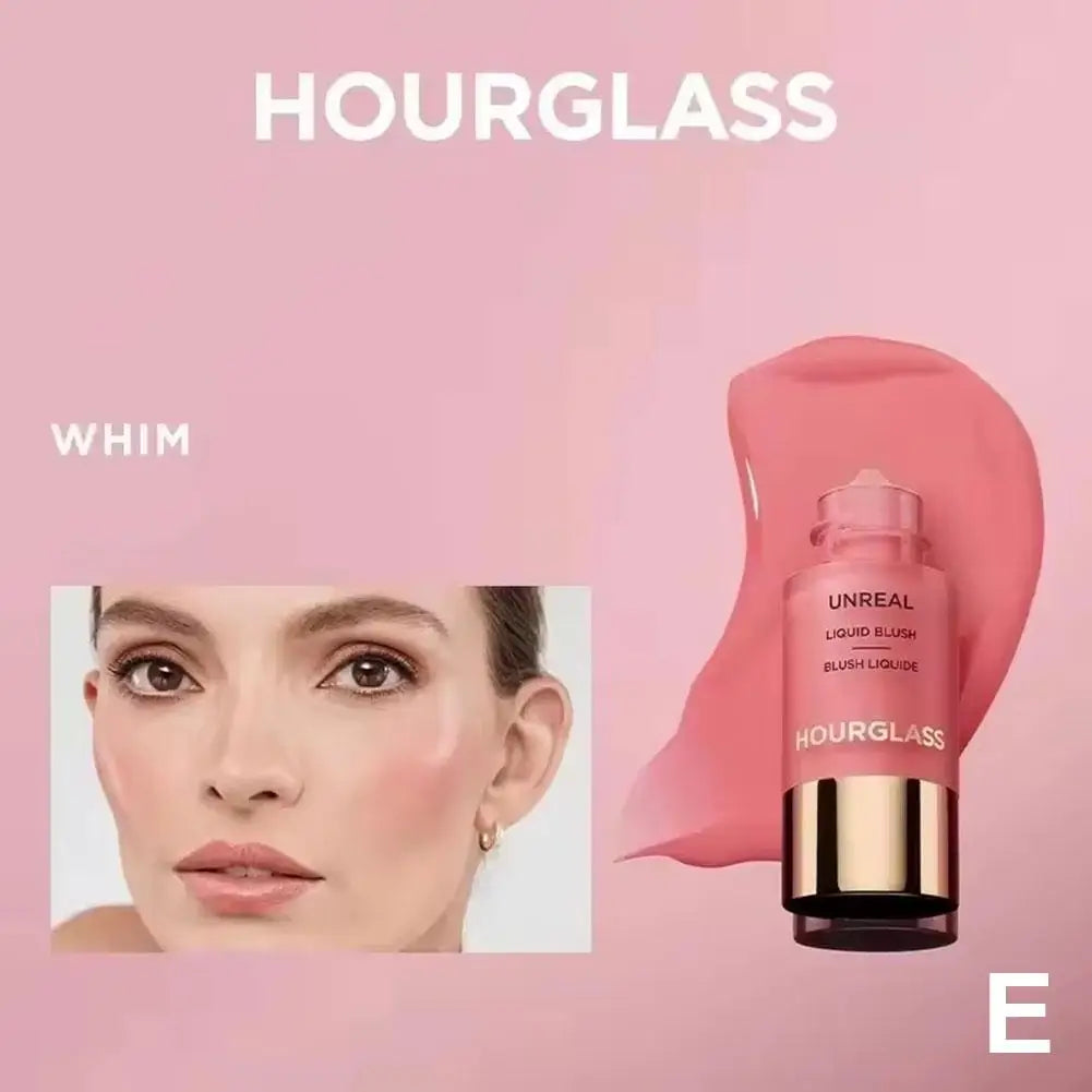 Hourglass UNREAL Liquid Texture Powder Blusher Full Clear Color Cheek Fluidity Easy Push Away Create Natural Skin Portable Hot