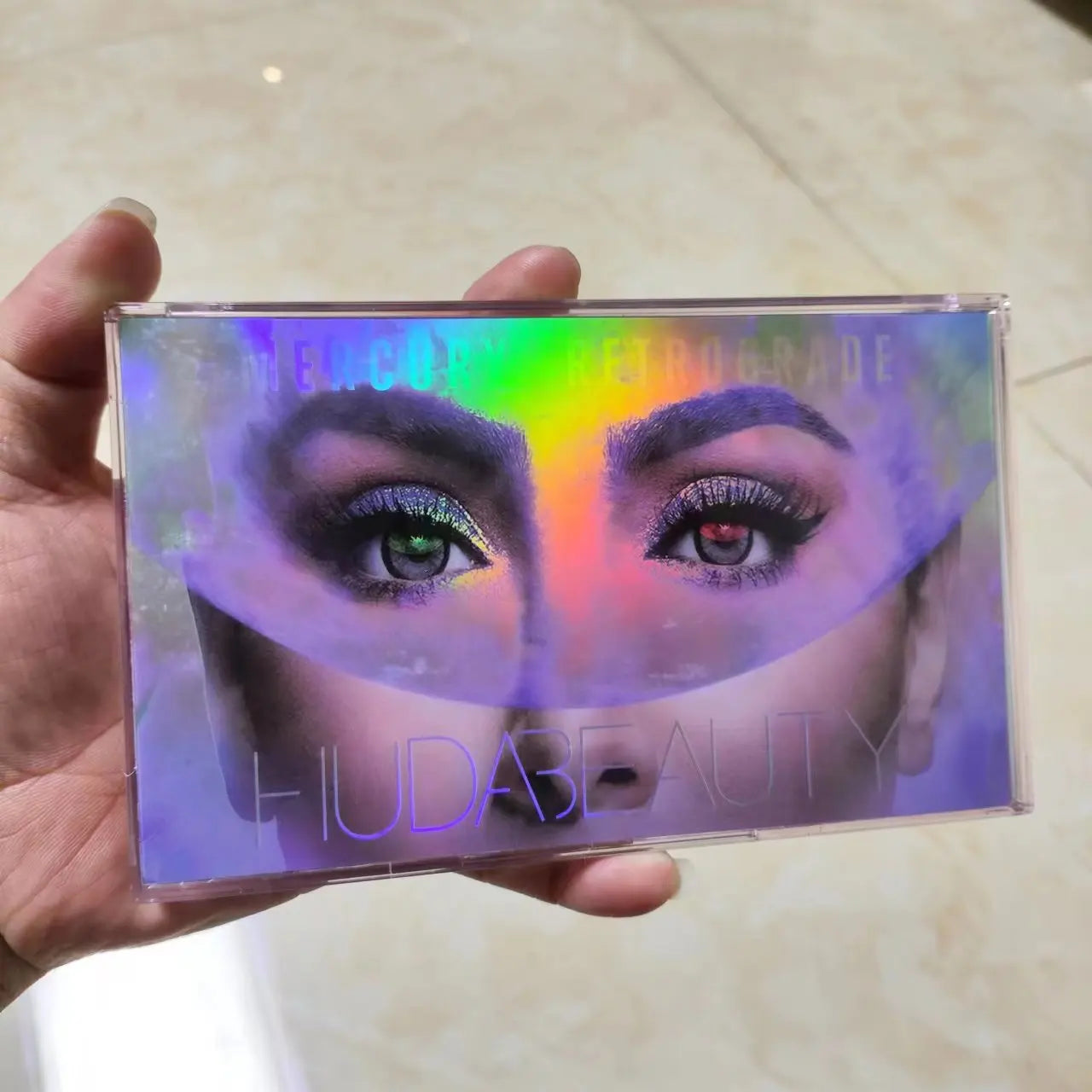 Eye Makeup Huda Charming Shimmer Eyeshadow Palette and Eyeliner Set MERCURY RETROGRADE PALETTE Matte Glitter Eye Shadow Powder