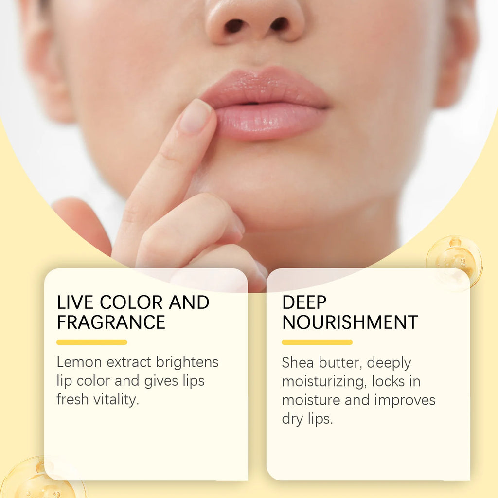 Vitamin C Remove Dark Lip Balm Lighten Melanin Lip Mask Exfoliating Fade Lip Lines Dead Skin Moisturize Brighten Repair Lip Care