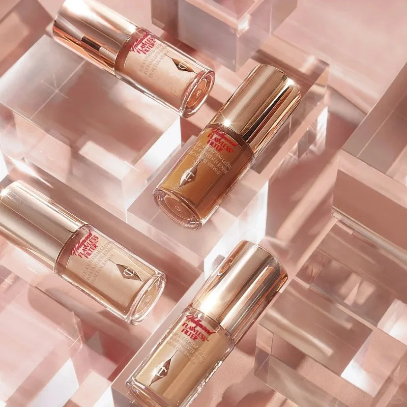 Charlotte Tilbury Beauty Magic Serum Hydrate Brighten Pre Makeup Highlighter Liquid Highlight Air Cushion Pen Gold Tube Lipstick