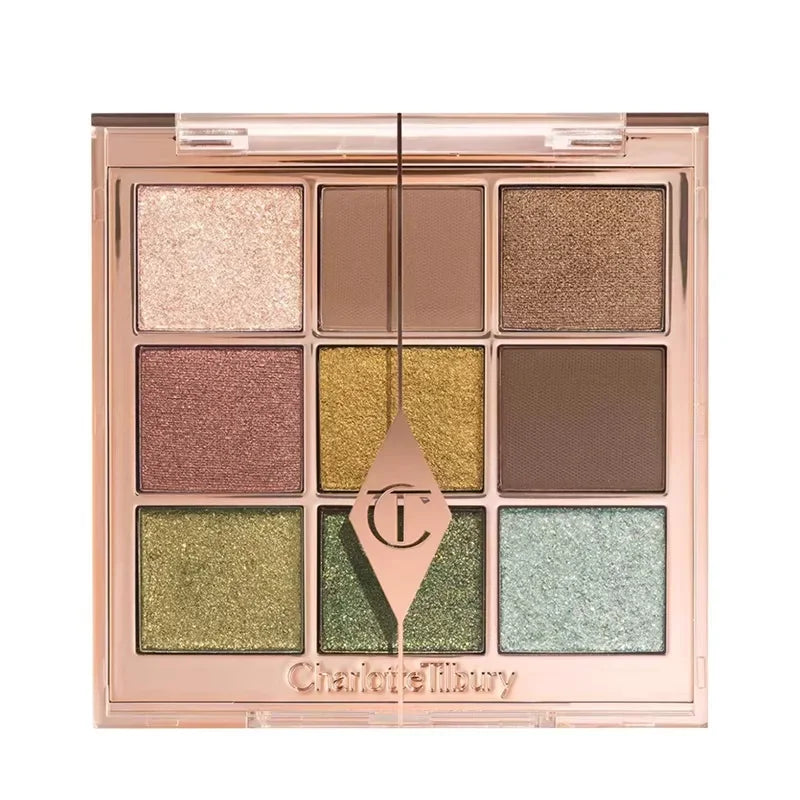 CT Makeup Set Liquid Foundation Cushion Foundation Setting Spray Pressed Powder Love 2 Color Powder Blusher Eyeshadow Cosmetics