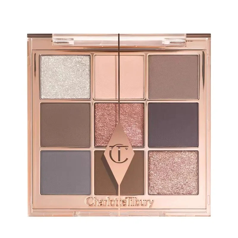 Fashion Hot Sale Charlotte Tilbury Brand Makeup 9 Colors Eye Shadow Disc 9g Nature Easy To Color Foundation Eyeshadow Cosmetics