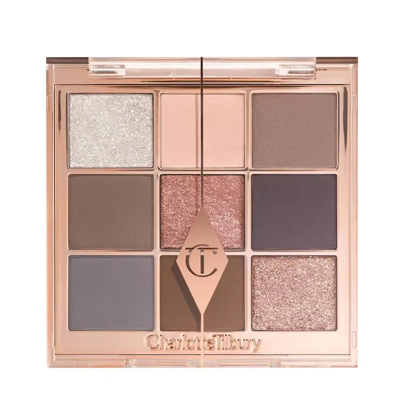CT Makeup Set Liquid Foundation Cushion Foundation Setting Spray Pressed Powder Love 2 Color Powder Blusher Eyeshadow Cosmetics