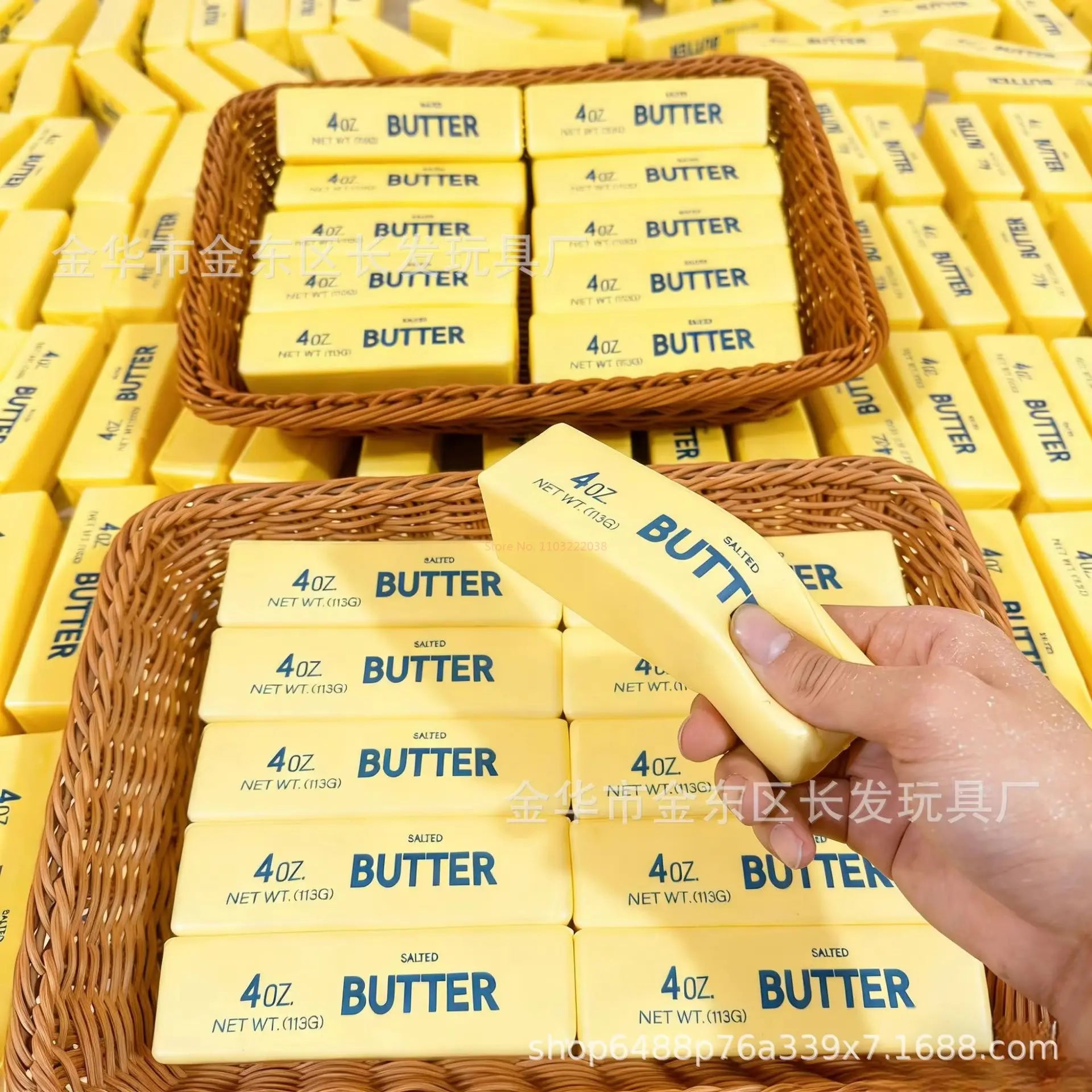 Butter Stick Milk Bar Slow Rising Squishy Toy Ultra Moist Soft Squeeze Fidget Gadget Stress Relief Anxiety Sensory Toy Office