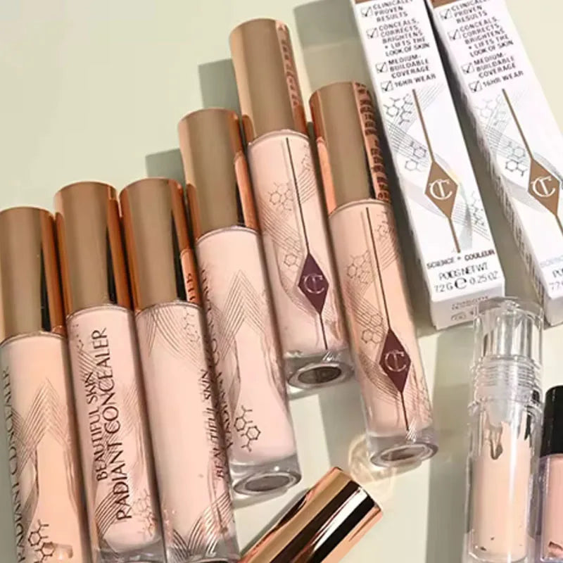 CT Liquid Foundation Lightweight watery texture Concealer Blend Oil Skin Lasting Oil Control Base Makeup Natural Face Cosmetics