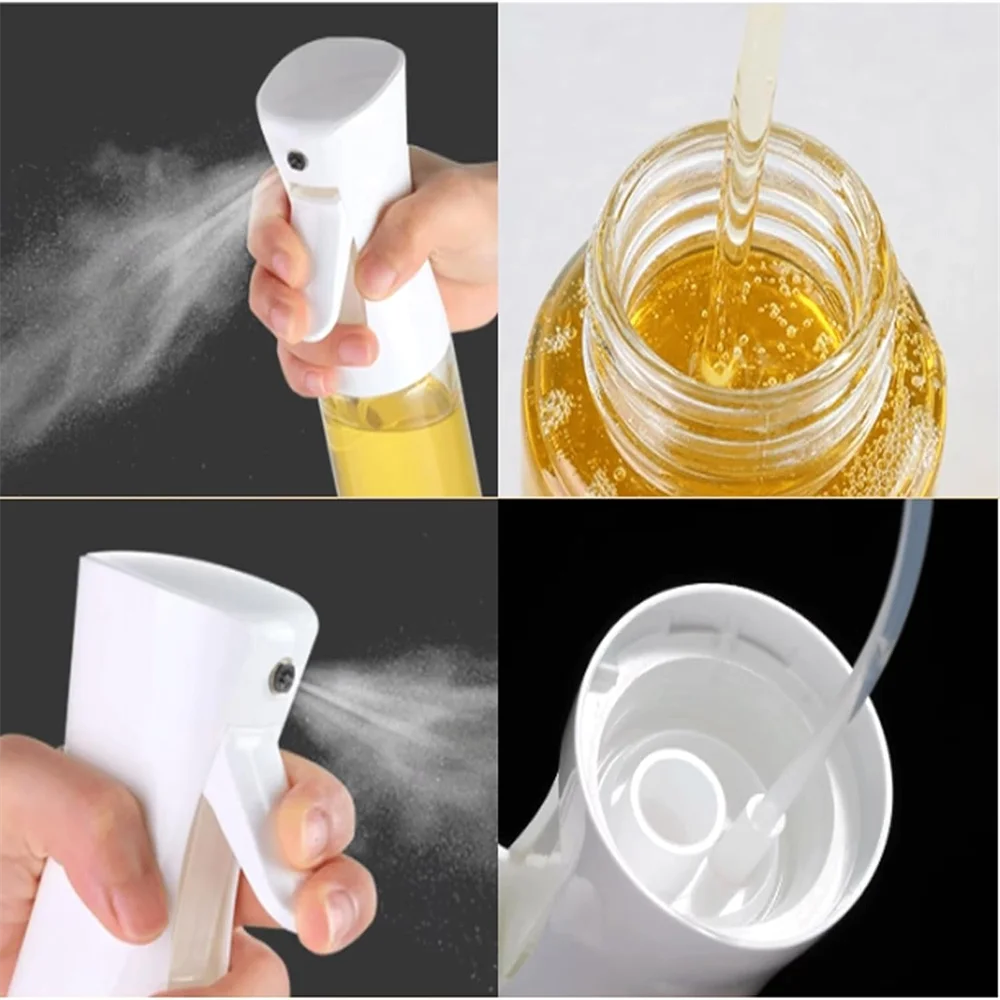 Oil Spray Bottle for Cooking | 200ml 300ml 500ml | Air Fryer, BBQ & Baking