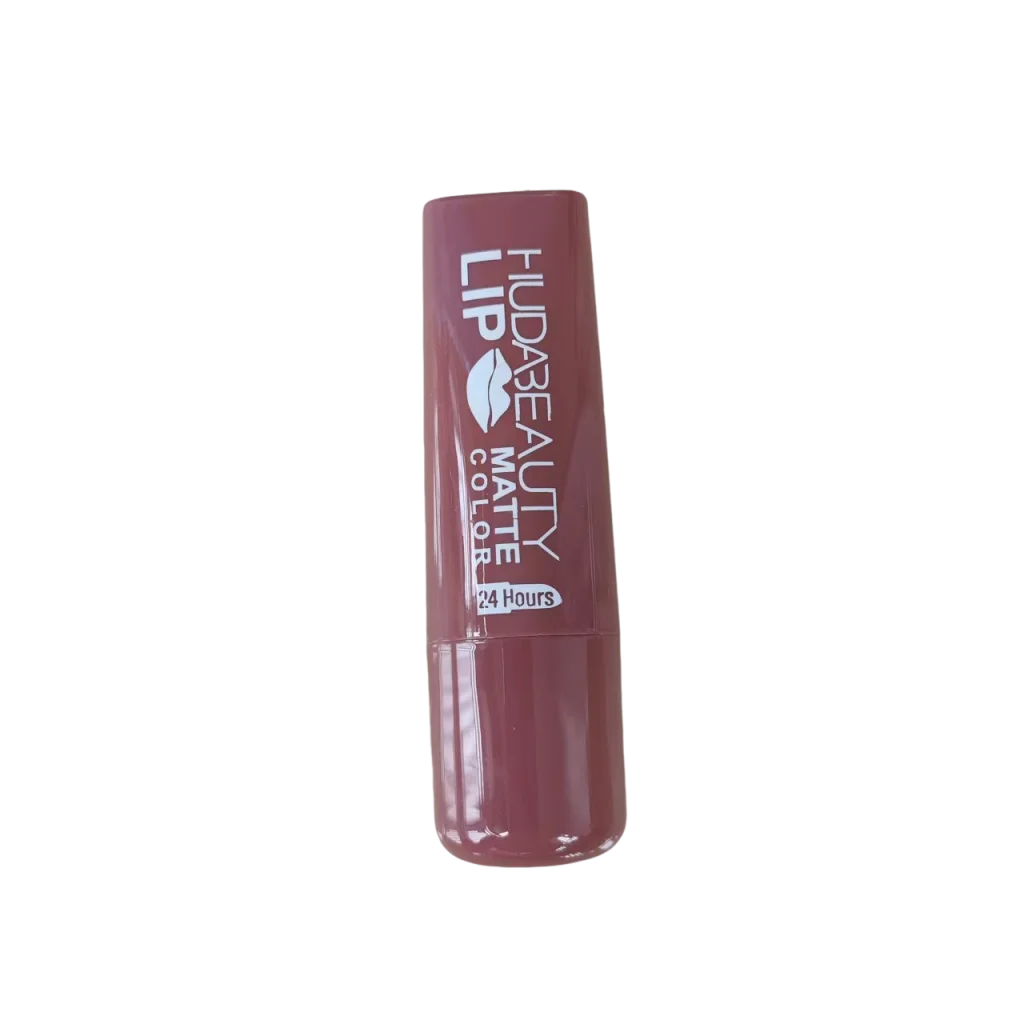 6 colors Lipstick Matte 3.8g Huda Nued Lip Gloss Waterproof Lip Glaze Tint Non-stick Non-Fading Lips Makeup Cosmetic Lip Care