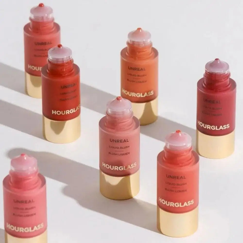 Hourglass UNREAL Liquid Texture Powder Blusher Full Clear Color Cheek Fluidity Easy Push Away Create Natural Skin Portable Hot