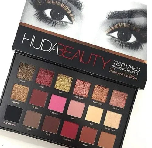 Eye Makeup Huda Charming Shimmer Eyeshadow Palette and Eyeliner Set MERCURY RETROGRADE PALETTE Matte Glitter Eye Shadow Powder