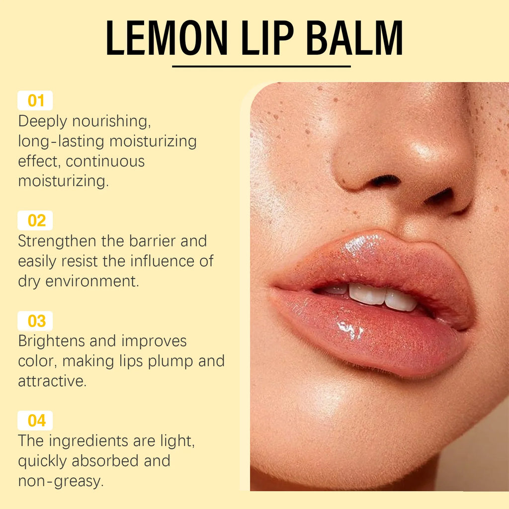 Vitamin C Remove Dark Lip Balm Lighten Melanin Lip Mask Exfoliating Fade Lip Lines Dead Skin Moisturize Brighten Repair Lip Care