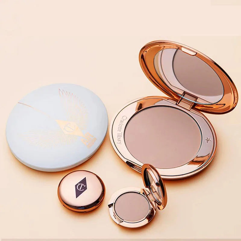 Fashion The Original CT Set Pressed Powder Lasting Powder Soft Texture Beauty Tool Women Oil Control Makeup Setting Honey Powder