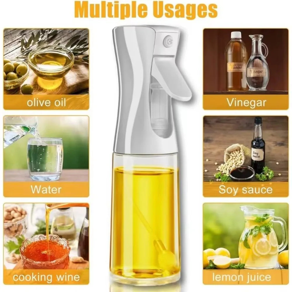Oil Spray Bottle for Cooking | 200ml 300ml 500ml | Air Fryer, BBQ & Baking