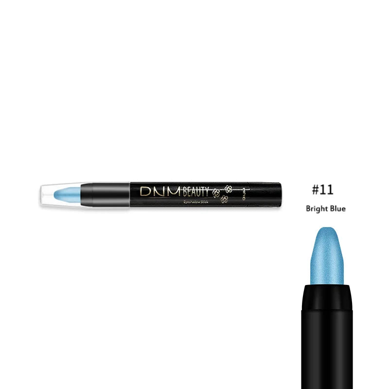 16 color Eyeshadow pen eye shadow stick eye palette Pearlescent lying silkworm pen Pearlescent highlight pen summer outdoor trav