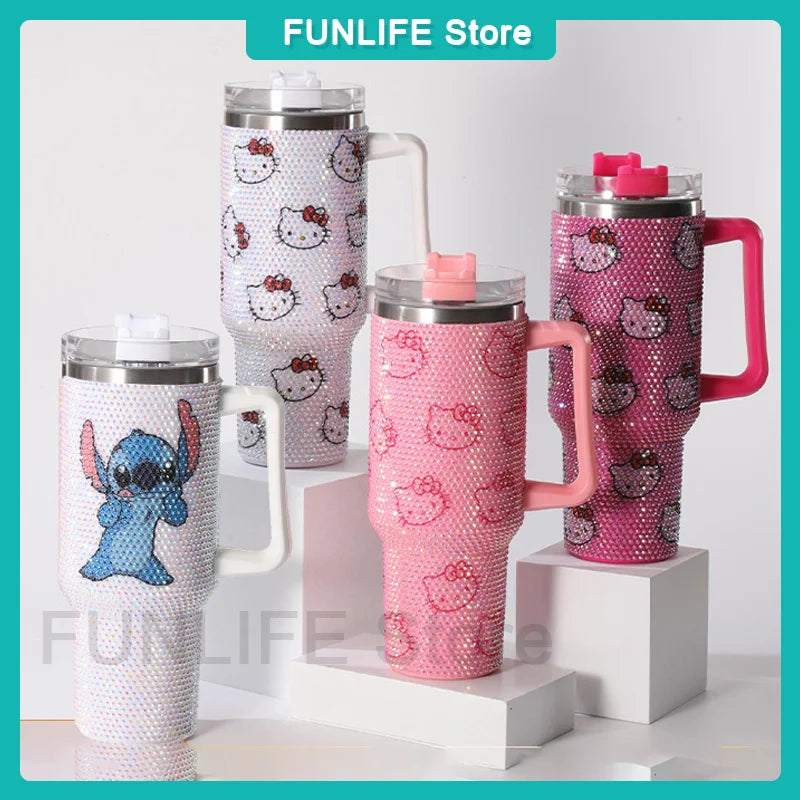 40oz Hello Kitty Insulated Travel Cup