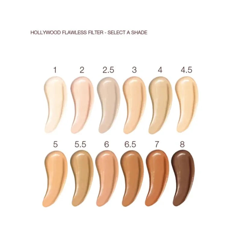 Charlotte Tilbury Hollywood Flawless Liquid Highlighter Moisturises Skin Luxury Palette Satin-matte Shimmer Metallic Finishes