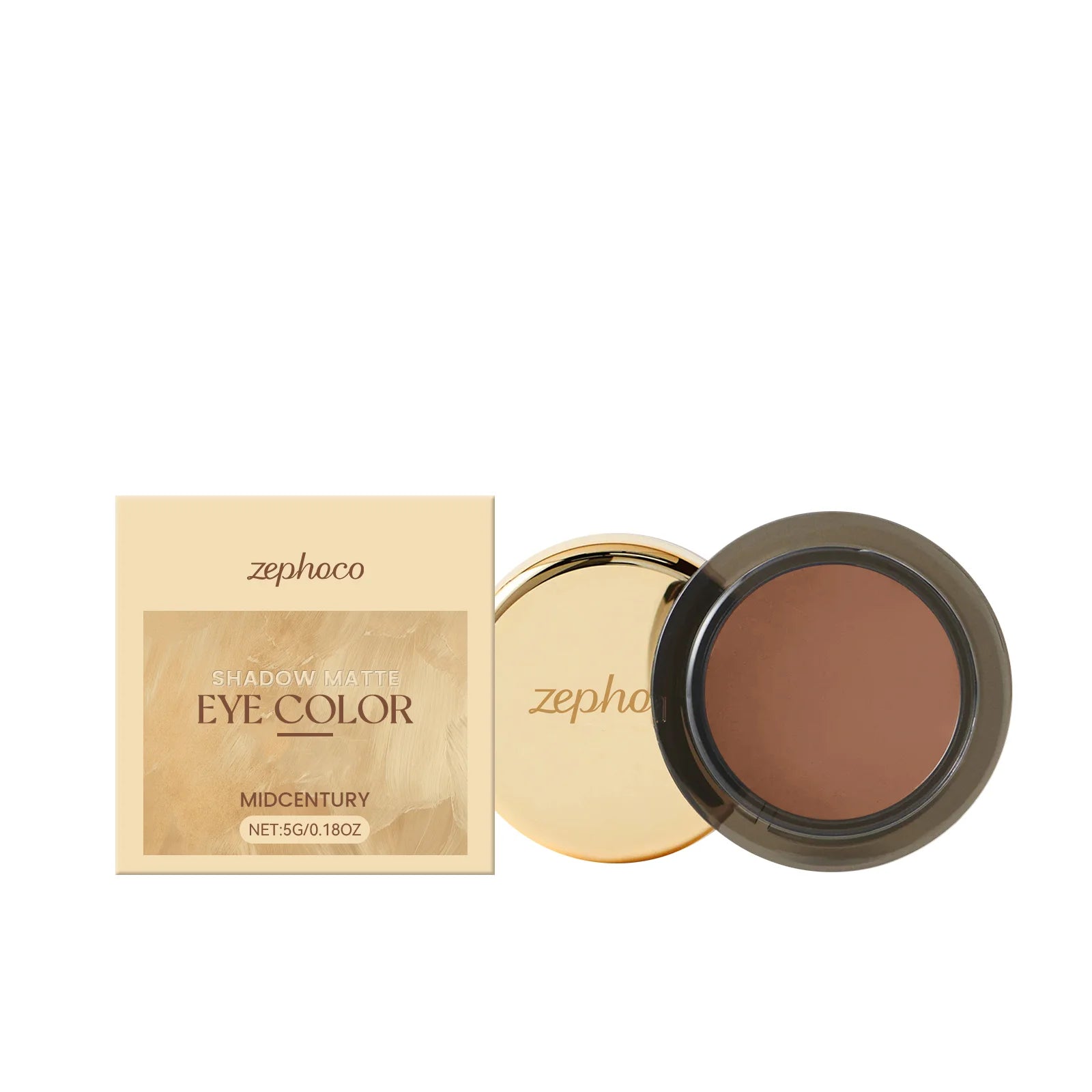 Monochrome Eyeshadow Palette Matte Silky Brown Eye Shadow Smoky Low Saturation Waterproof Lying Silkworm Eyeliner Eyes Make Up