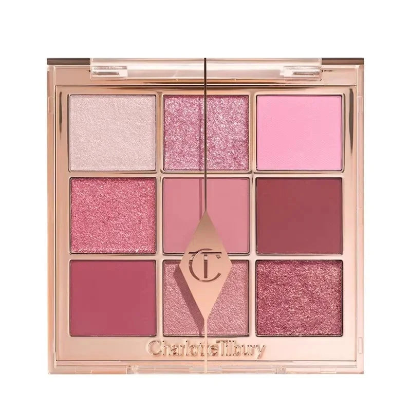 Fashion Hot Sale Charlotte Tilbury Brand Makeup 9 Colors Eye Shadow Disc 9g Nature Easy To Color Foundation Eyeshadow Cosmetics