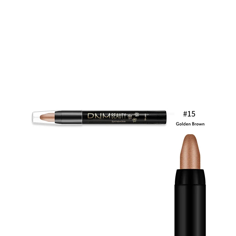 16 color Eyeshadow pen eye shadow stick eye palette Pearlescent lying silkworm pen Pearlescent highlight pen summer outdoor trav