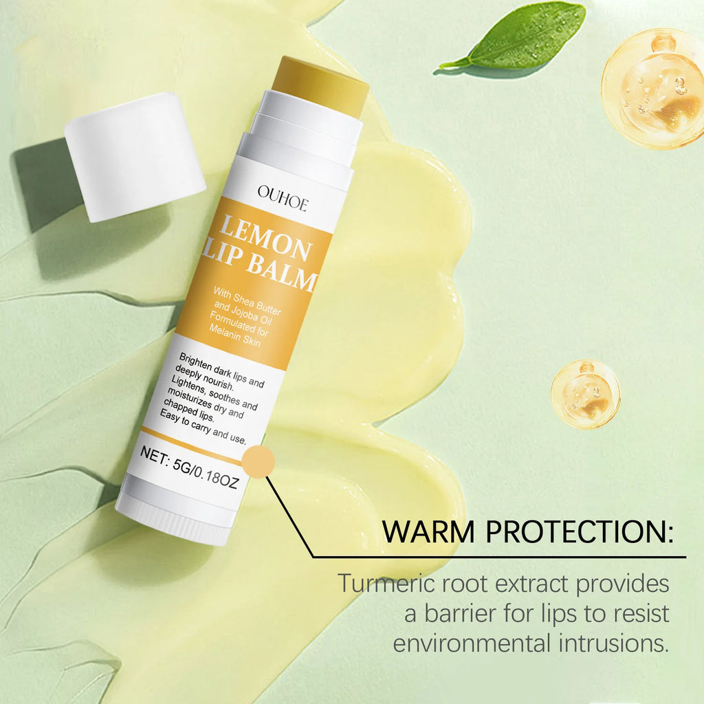 Vitamin C Remove Dark Lip Balm Lighten Melanin Lip Mask Exfoliating Fade Lip Lines Dead Skin Moisturize Brighten Repair Lip Care