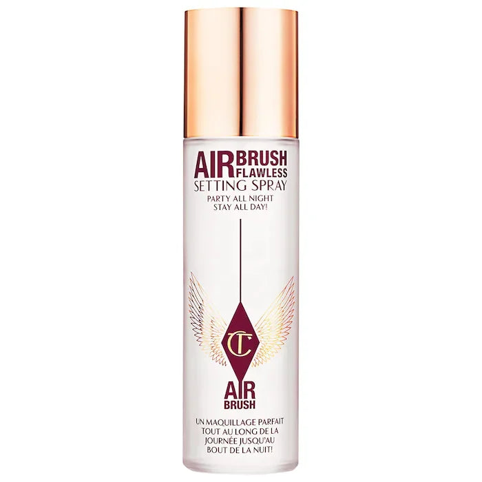Charlotte Tilbury Airbrush Flawless Finish Refillable Blurring Setting Powder Lip Gloss Flawless Blurring Matte Blush CT Makeup