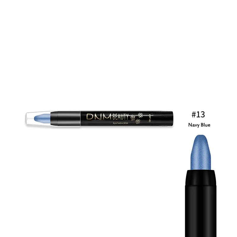 16 color Eyeshadow pen eye shadow stick eye palette Pearlescent lying silkworm pen Pearlescent highlight pen summer outdoor trav
