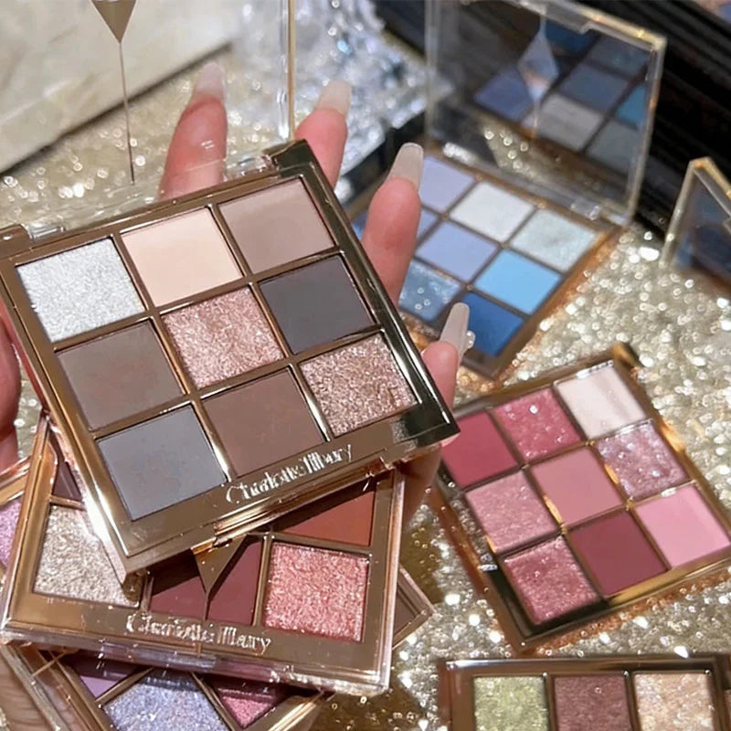 Fashion Hot Sale Charlotte Tilbury Brand Makeup 9 Colors Eye Shadow Disc 9g Nature Easy To Color Foundation Eyeshadow Cosmetics