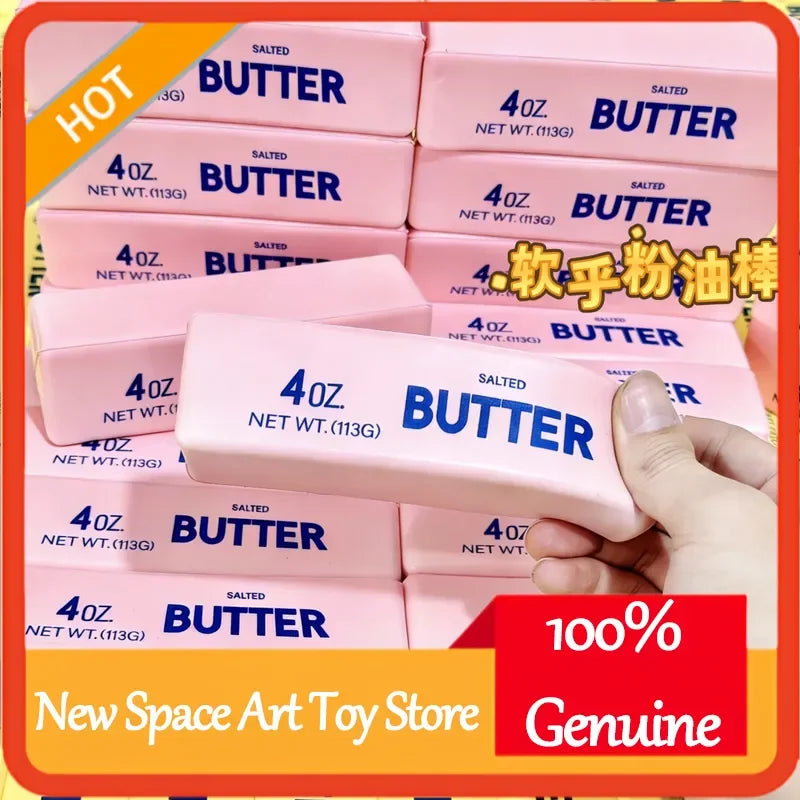 Butter Stick Milk Bar Slow Rising Squishy Toy Ultra Moist Soft Squeeze Fidget Gadget Stress Relief Anxiety Sensory Toy Office
