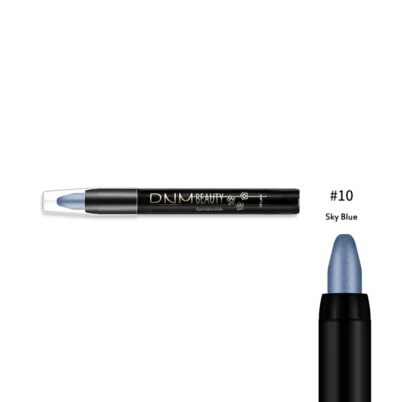 16 color Eyeshadow pen eye shadow stick eye palette Pearlescent lying silkworm pen Pearlescent highlight pen summer outdoor trav