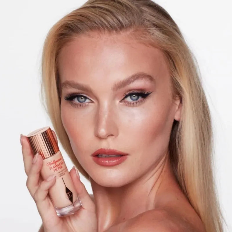 Charlotte Tilbury Beauty Magic Serum Hydrate Brighten Pre Makeup Highlighter Liquid Highlight Air Cushion Pen Gold Tube Lipstick