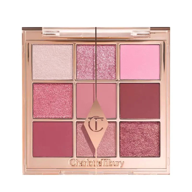 CT Makeup Set Liquid Foundation Cushion Foundation Setting Spray Pressed Powder Love 2 Color Powder Blusher Eyeshadow Cosmetics