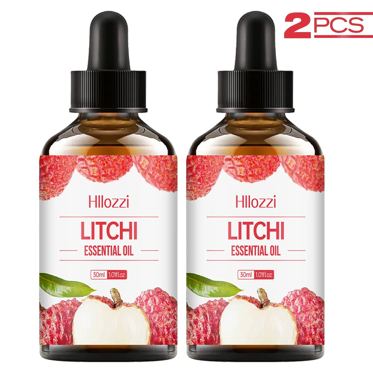 30ml Lychee Essential Oil Pure Plant Essential Oil Multi-purpose Aromatherapy Diffuser Humidifier Soap Fruit Essential Oil