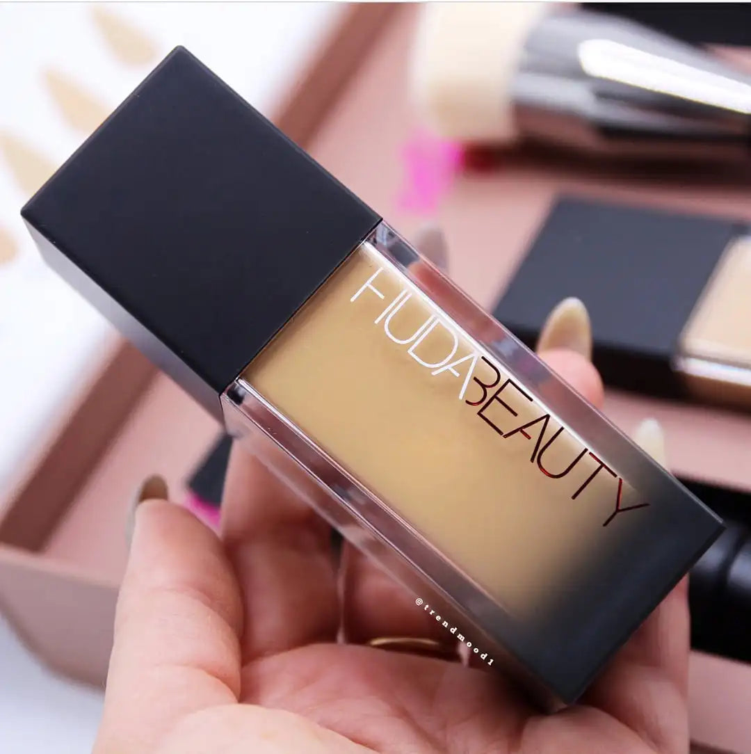 Fauxfilter Luminous Matte Foundation Long Lasting Full Coverage Foundation Effective Concealer Waterproof Professional Makeup