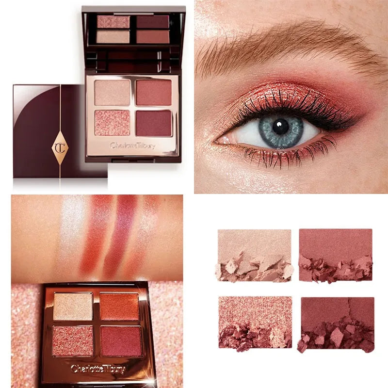 Charlotte Tilbury Hollywood Flawless Liquid Highlighter Moisturises Skin Luxury Palette Satin-matte Shimmer Metallic Finishes