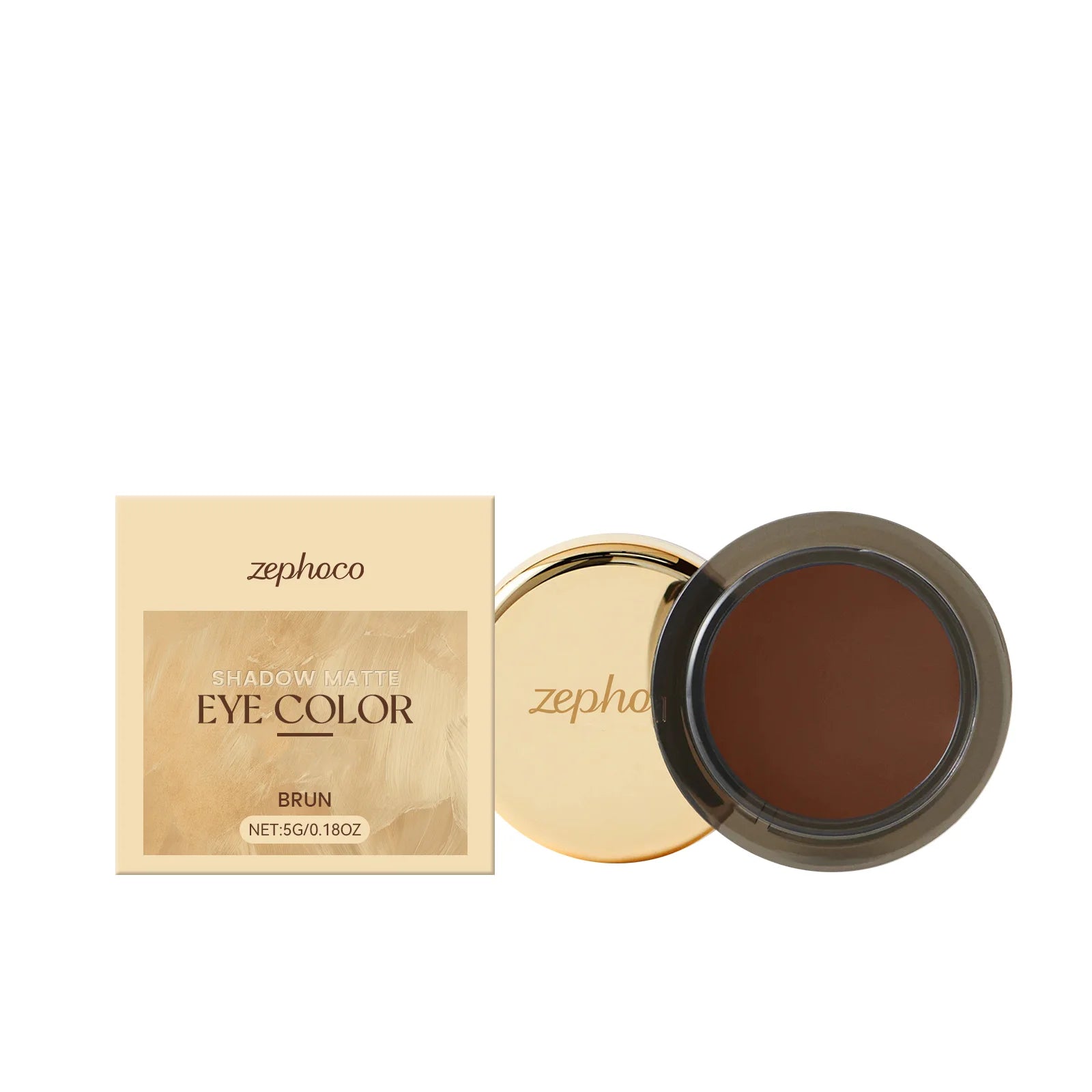 Monochrome Eyeshadow Palette Matte Silky Brown Eye Shadow Smoky Low Saturation Waterproof Lying Silkworm Eyeliner Eyes Make Up