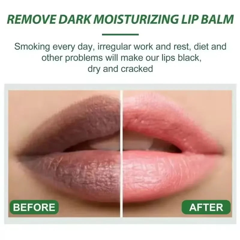 Vitamin C Remove Dark Lip Balm Lighten Melanin Lip Mask Exfoliating Fade Lip Lines Dead Skin Moisturize Brighten Repair Lip Care