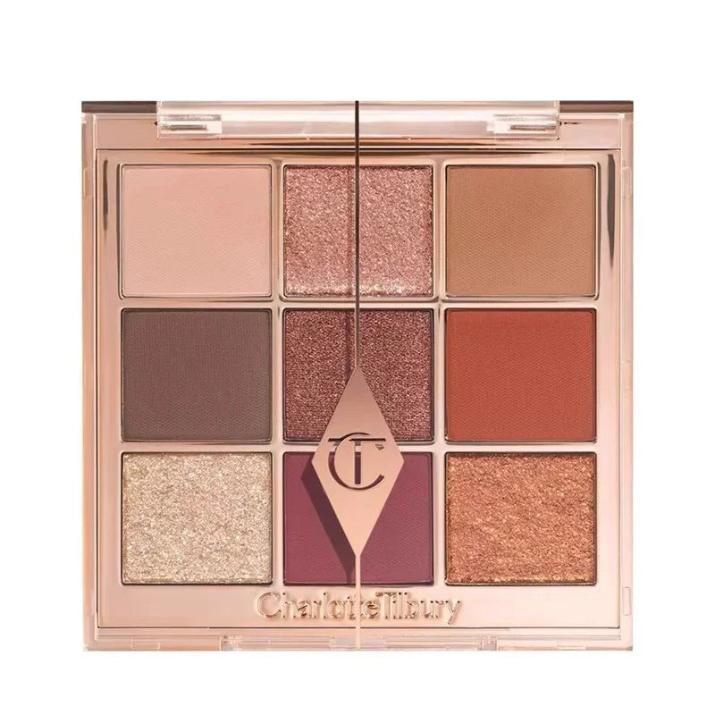 Fashion Hot Sale Charlotte Tilbury Brand Makeup 9 Colors Eye Shadow Disc 9g Nature Easy To Color Foundation Eyeshadow Cosmetics