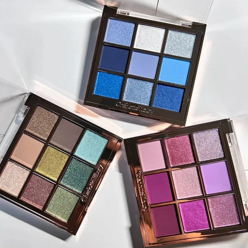 Fashion Hot Sale Charlotte Tilbury Brand Makeup 9 Colors Eye Shadow Disc 9g Nature Easy To Color Foundation Eyeshadow Cosmetics