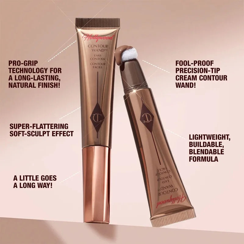 Charlotte Tilbury Beauty Magic Serum Hydrate Brighten Pre Makeup Highlighter Liquid Highlight Air Cushion Pen Gold Tube Lipstick