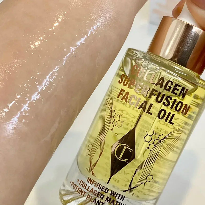 Charlotte Tilbury Collagen Superfusion Facial Oil Facial Skincare SKIN looks + 311% More Radiant And Smoother + Feels Firmer