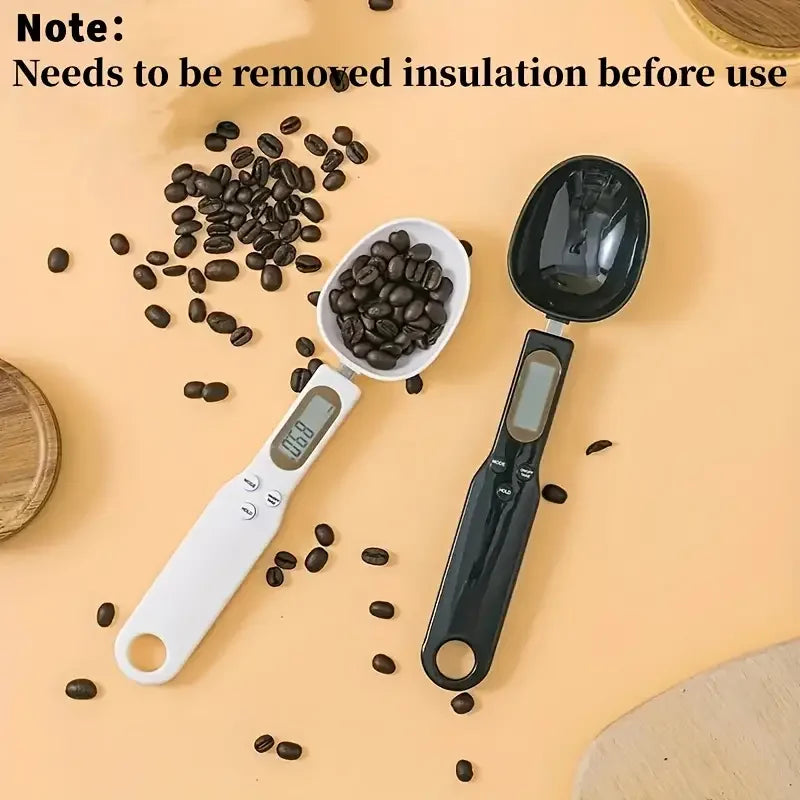 Digital Mini Spoon Scale – LCD Kitchen Scale 0.1g–500g for Coffee, Flour & Spices